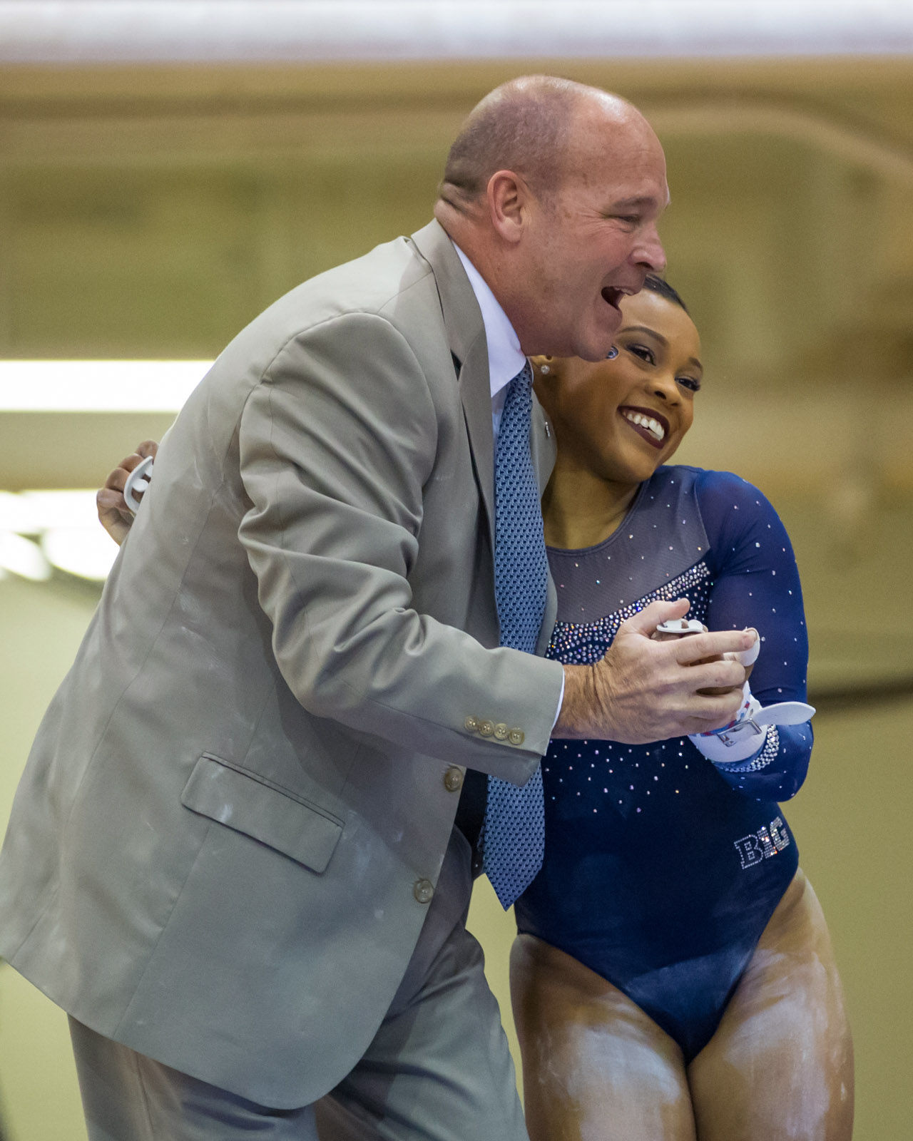 Kiera Brown and Jeff Thompson